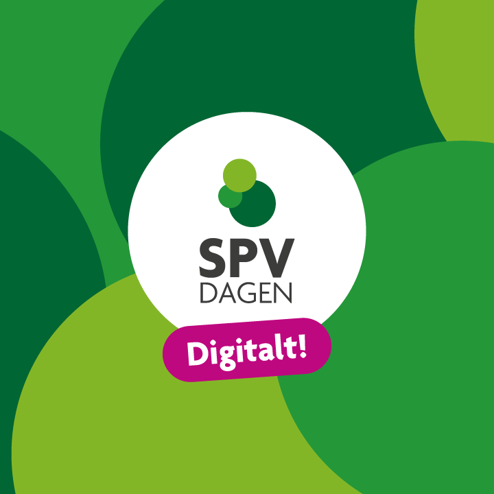 Grön bild med texten spv-dagen digitalt